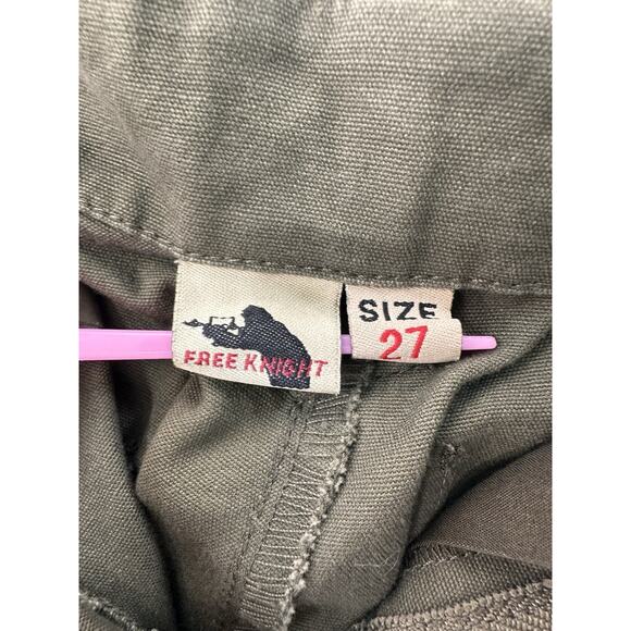 Free Knight Men's Green Cargo Pants Sz 27 - Picture 3 of 4